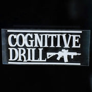 Autocollant Cognitive drill transparent
