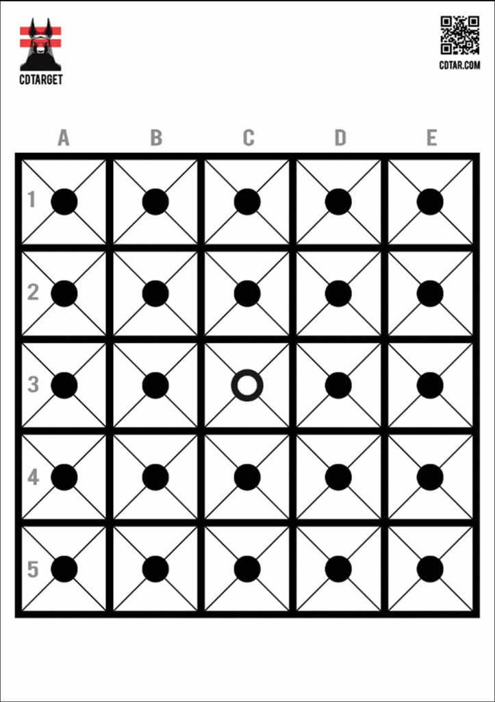 Diagnostic One - 50 cibles (anti-reflets)